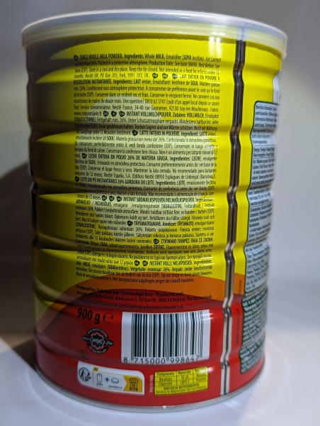 Nestle Nido Instant Vollmilchpulver 900g Nettogewicht